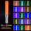 2 Pcs LED Light Sticks, 15 colors Light Sticks, Concert Props 4