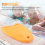 Orange EVA Back Float Kickboard Training Plate for Adult Children 4