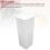 Contenitore trasparente per pane 13x13x34 cm 13