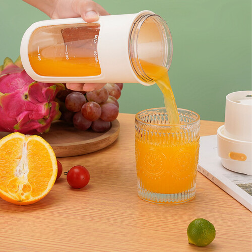 500ml Portable USB Blender Cup 23cm mini Juicer for Smoothies 2