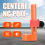 Centreringsstangsnivelleringsbobleenhed Retvinklet nivelleringsrem Orange 4