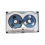 55 Minute Blank Tape Disk Double-Sided Metal Small Open Disk, D 1