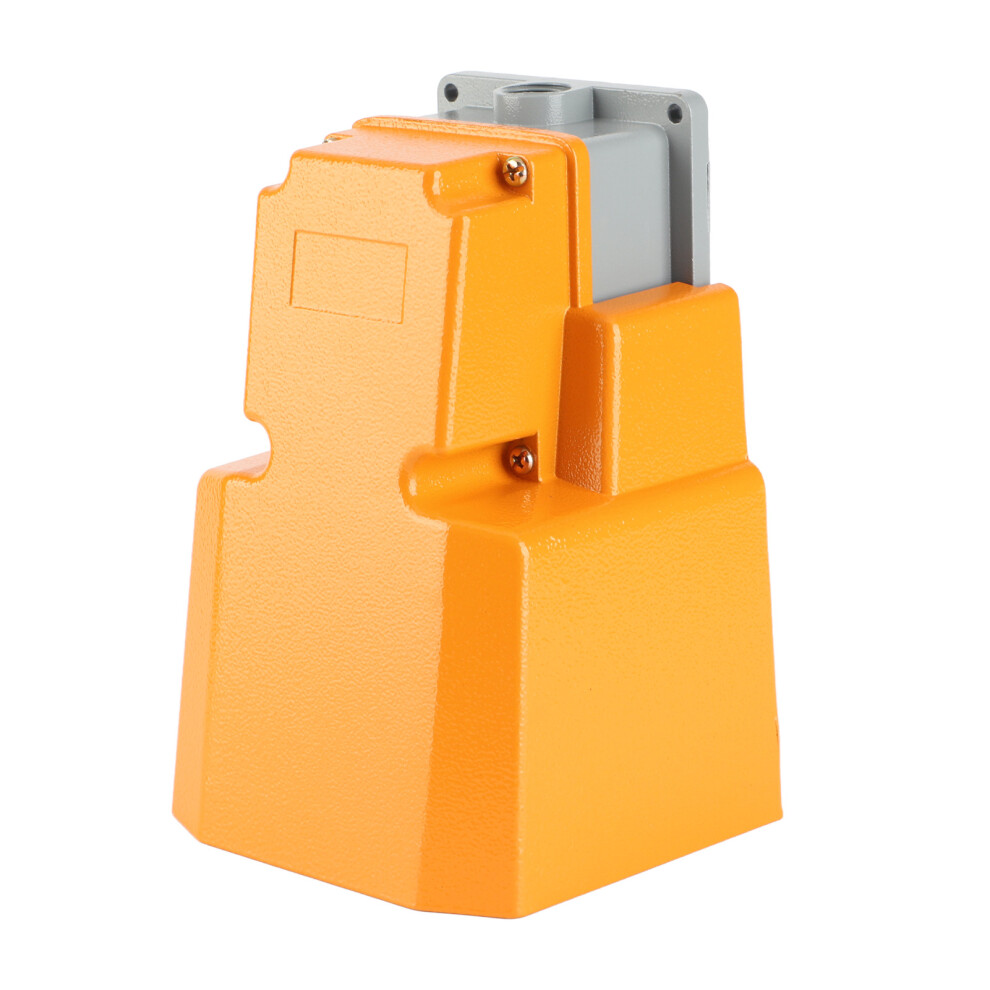 Corrosion Resistant 250V 10A Aluminum Alloy Foot Pedal On/Off Switch With Guard 8011334372062