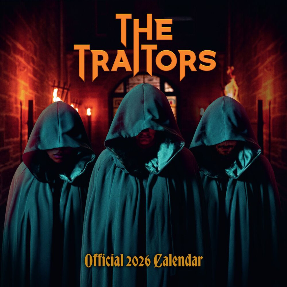 The Traitors 2026 Square Calendar - Pre-Order