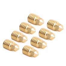 8 pezzi di ugelli in ottone X1c P1p 1.75/0.4mm alta temperatura