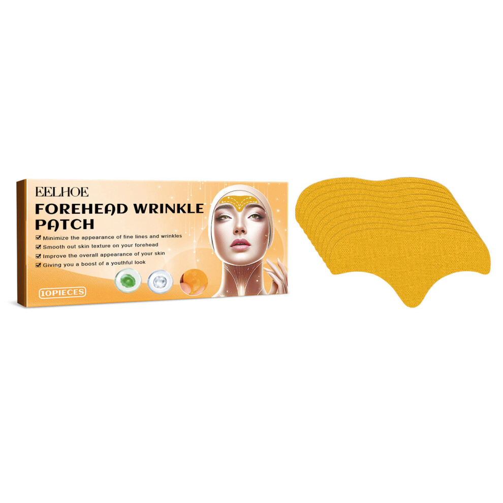 10PCS EELHOE Forehead Patches for Wrinkle Reduction and Anti-Aging