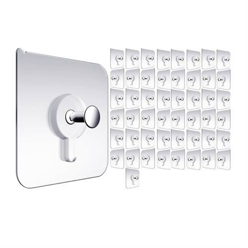 Wall Hangers Without Nails, Wall Hooks for Hanging, 50Pcs Wall Hooks