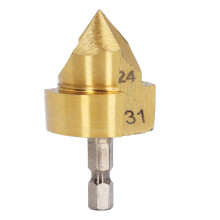Broca avellanadora 32 vástago hexagonal 24-31mm plateada