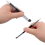 2Pcs Sketch Blending Sponge Pen Set Double Headed Sketching Wipe Pen 2