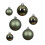 30 Rosemary Green Baubles Christmas Tree Decorations Shatterproof 3