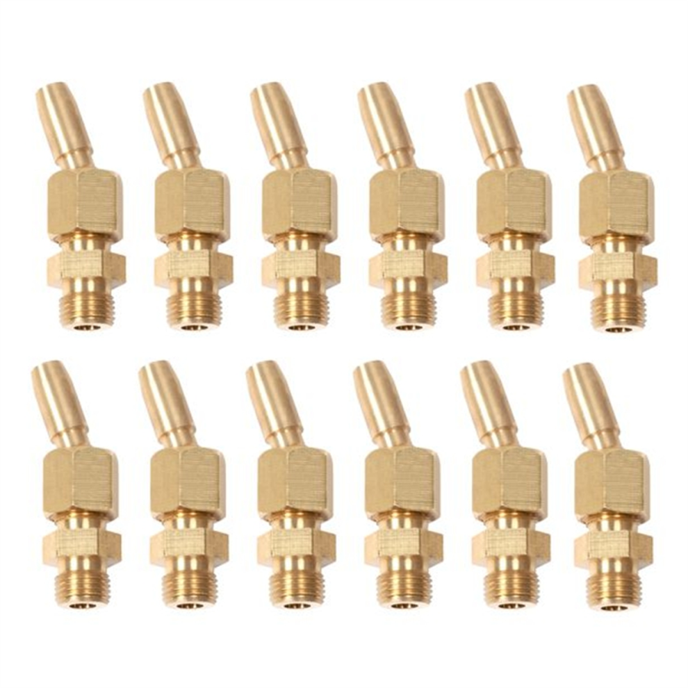 12Pcs 1/8Inch Brass Gushing Sprays Water Fountain Nozzles 4711242029419