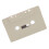 Cassette vierge grise 45 min, boîtier transparent 12
