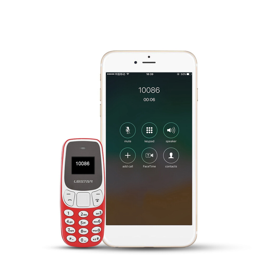 Compact Dual Sim Gsm Phone With Bluetooth & Voice Changer - Red