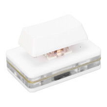 OSU Teclado USB de 1 tecla Blanco USB-C RGB Rojo