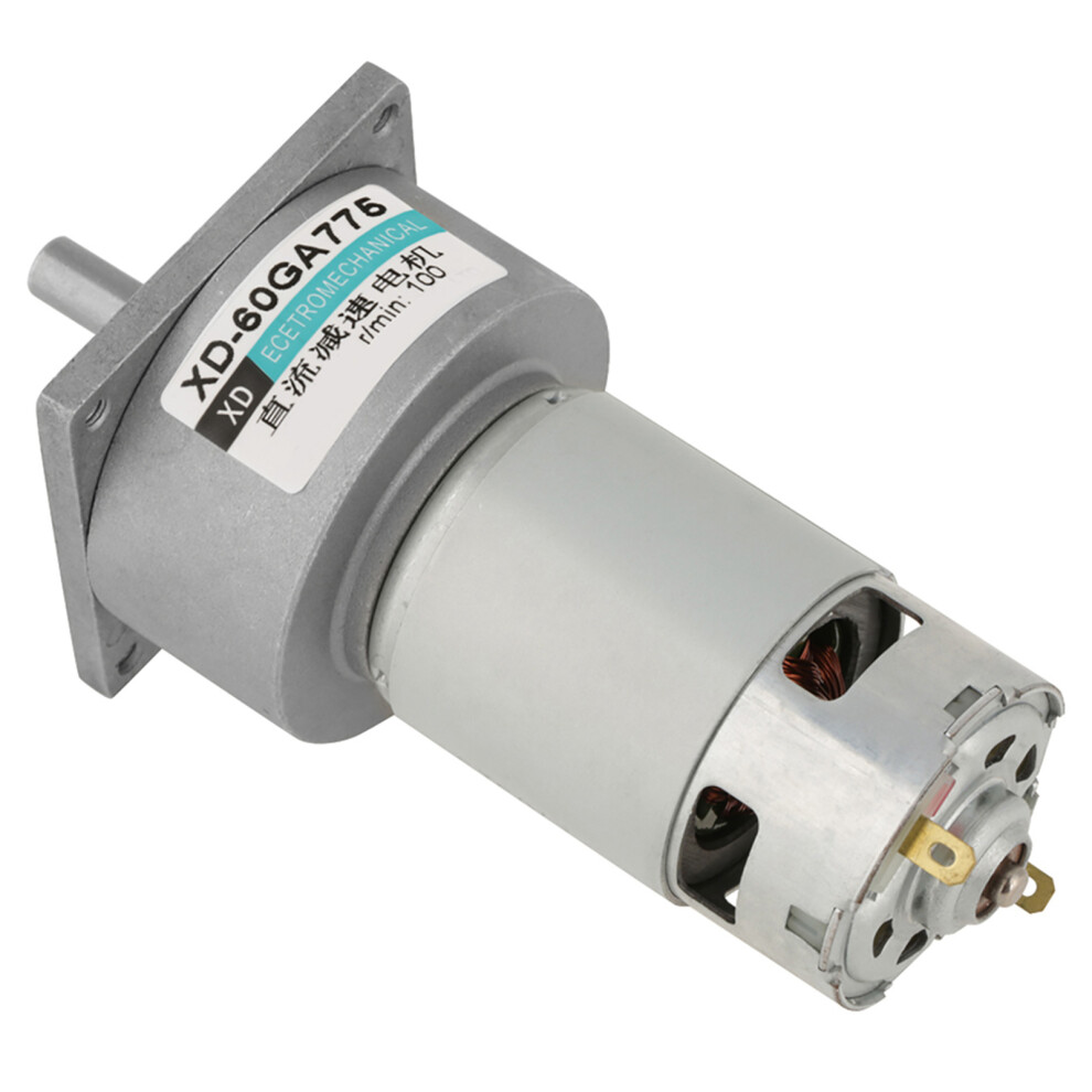 Durable 35W 12V Motor 100Rpm Metal Gear Speed Control Cw/Ccw 8091334387341