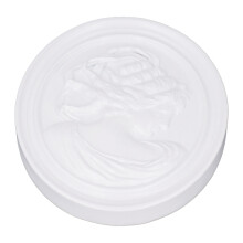 Dea in resina fregio da parete mini bianco F641209B