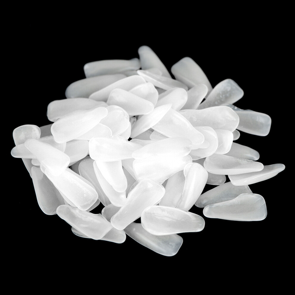 White 70Pcs Dental Resin Crowns Lower Temporary Teeth Cover Pack