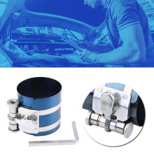 Car Engine Piston Ring Compressor Band 3 Inch 53mm-125mm Ratchet Tool
