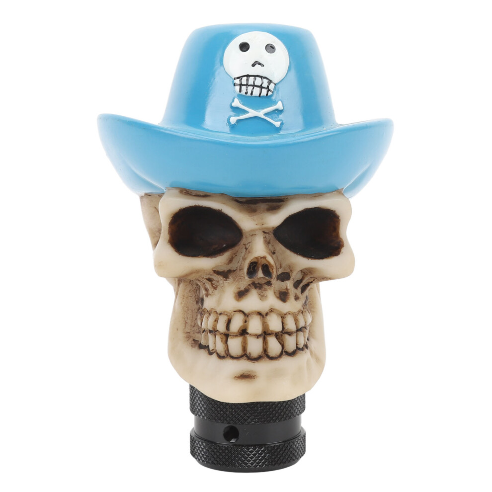 Resin Skull Shift Knob With 3 Adapters For Most Cars 15Mm (0.6In) 4101334388997
