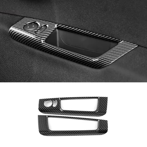 RHD Car Rearview Mirror Window Button Switch Sticker for 2