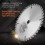 165mm X 20mm Diamond Circular Saw Blade with 40 Sharp Teeth for Cutting 4