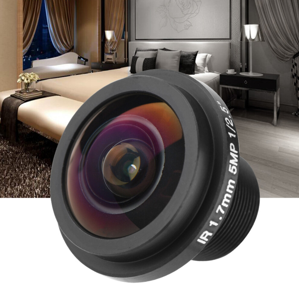 185 5Mp Hd Fisheye Security Lens 1.7Mm For Cctv Cameras 4941334393016