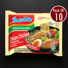 Indomie Instant Noodles Onion Chicken Flavor – 70g (Pack of 10)