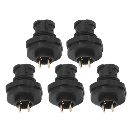 E7 aviation IP67 4 broches 2A Ø3.5-6.8mm câble noir 2