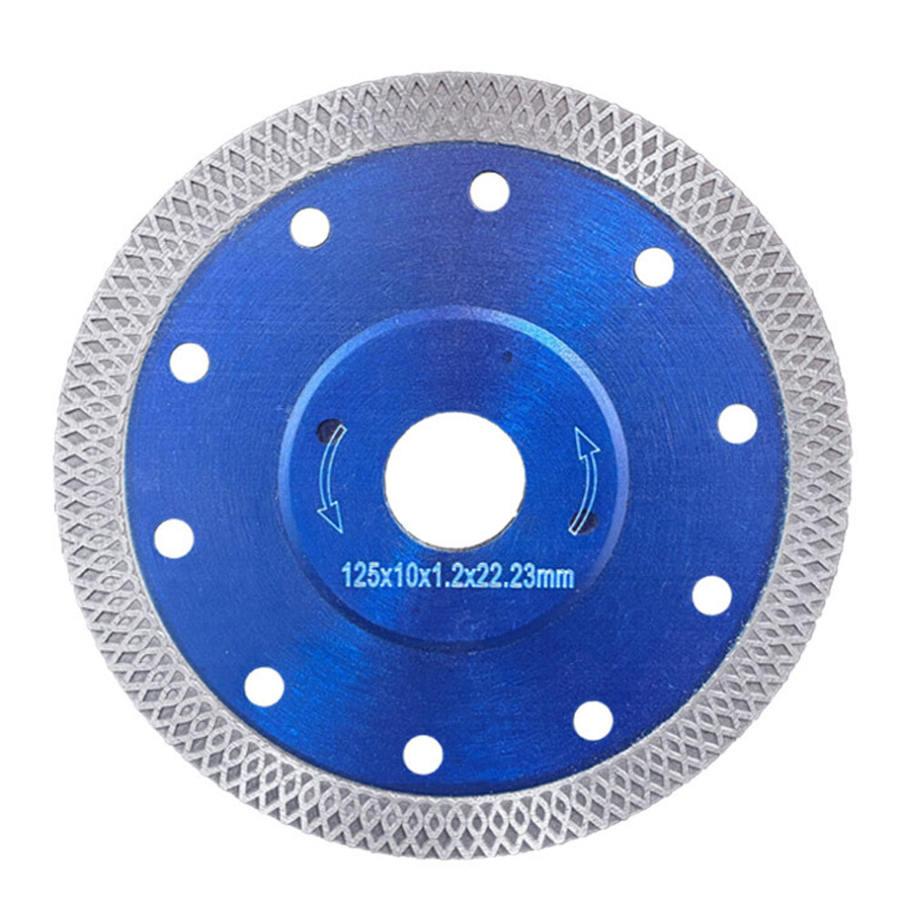 Durable 125Mm Diamond Saw Blade With Mesh Texture For Marbles And Stone Cutting 4211334394796