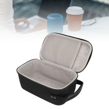 Étui rigide de voyage pour haut-parleur Bluetooth, 30 x 18 x 13 cm, noir