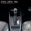 Car Gear Shift Panel Frame Shift Knob Trim Sticker for RHD 2