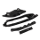 4 Pcs Motorcycle Chain Guide Protector Pulley & Tubing Clamp for 1