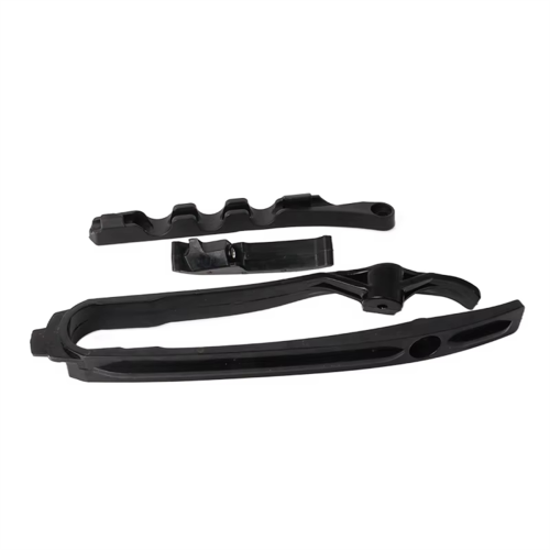 4 Pcs Motorcycle Chain Guide Protector Pulley & Tubing Clamp for 2
