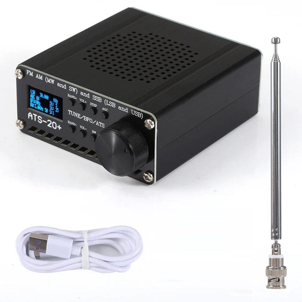 Ats-20+ Si4735 Radio: Full Waveband Receiver With Oled Display & Ssb 9331334394963