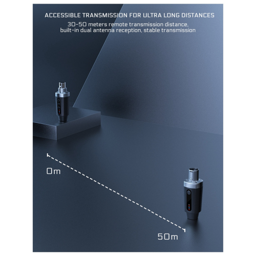 M-04 Wireless Transmitter Receiver Dynamic Microphone 2