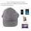 Gray Bluetooth 4.2 Headset Hat Sport Running Cap with Microphone 5