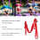 Aerial Yoga Swing Set Polyester Cotton Adjustable Red for Flexibility 7