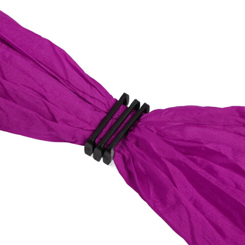 Purple Aerial Yoga Swing Set Polyester Cotton Adjustable for Flexibility Exercise 2