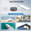 Gen3 V3 1200Mbps IP68 Cavo Satellitare 49FT 5