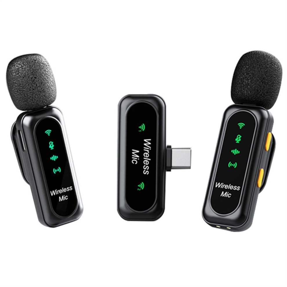 Merkkitön K7 Wireless Collar Microphone Intelligent Noise Reduction