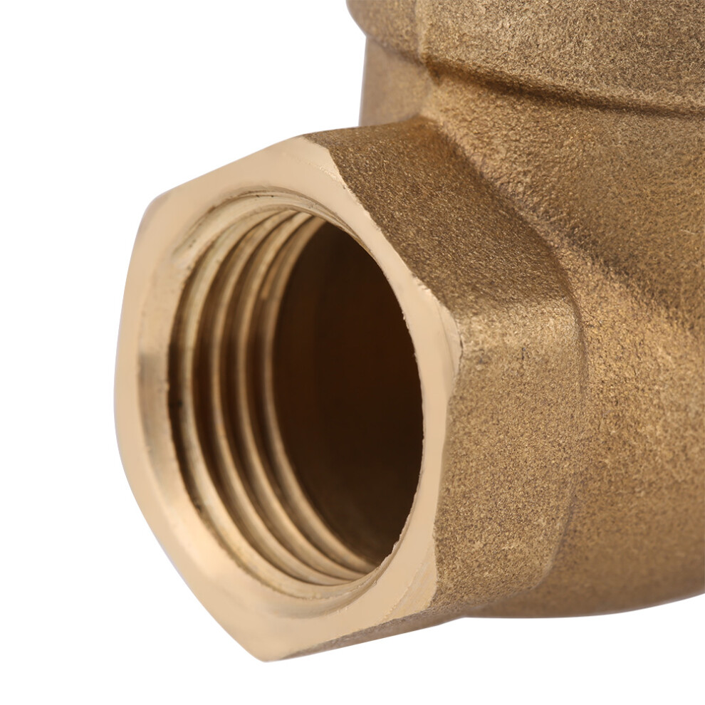 Dn15 Brass Swing Check Valve 232Psi Water Backflow Prevention 3721334399734