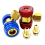 Freon R134A Auto Car Quick Coupler Connector Brass Adapters 1