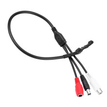 Mini Microphone for CCTV Cameras: Wide Range Low Noise High Fidelity