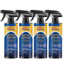 (4pcs) 2025 New Car Coating Spray,3 in 1 Multi-functional Quick Effect Coating Agent