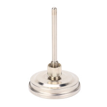 Termómetro de horno analógico de 52 mm de diámetro, 0-250C, acero inoxidable/cobre