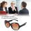 Wireless Bluetooth Glasses with 0.5s Fast Translation Black Design 4
