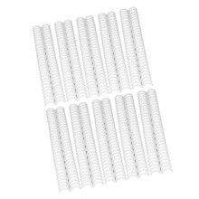 10 pièces 150 pages 19 mm A4 reliures blanches à peigne 30 dents