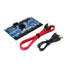 Scheda di espansione SATA 3.0 Scheda di espansione convertitore da 1 a 5 porte