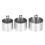 Three-Piece Round Dish Set Handmade Hamburger Kitchen Tools 1