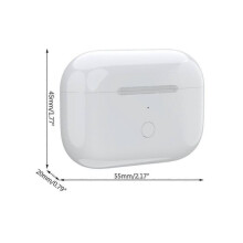 For Airpod Pro Replacement Wireless Charging Case Earphone 660 Mah Charger Case Support Wireless Ch